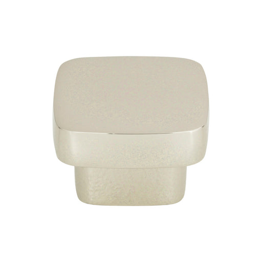 Atlas Homewares A910-PN Chunky Knobs 1 3/4in (44mm) Length Square Knob Polished Nickel - KnobDepot