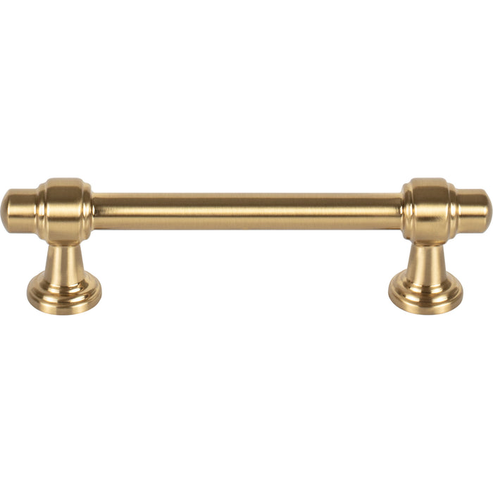 Atlas Homewares 430-WB Bronte 3 3/4in Center to Center Bar Pull Warm Brass