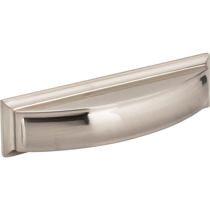 Jeffrey Alexander 436-96SN Annadale 96 mm Center-to-Center Cup/Bin Pull Satin Nickel