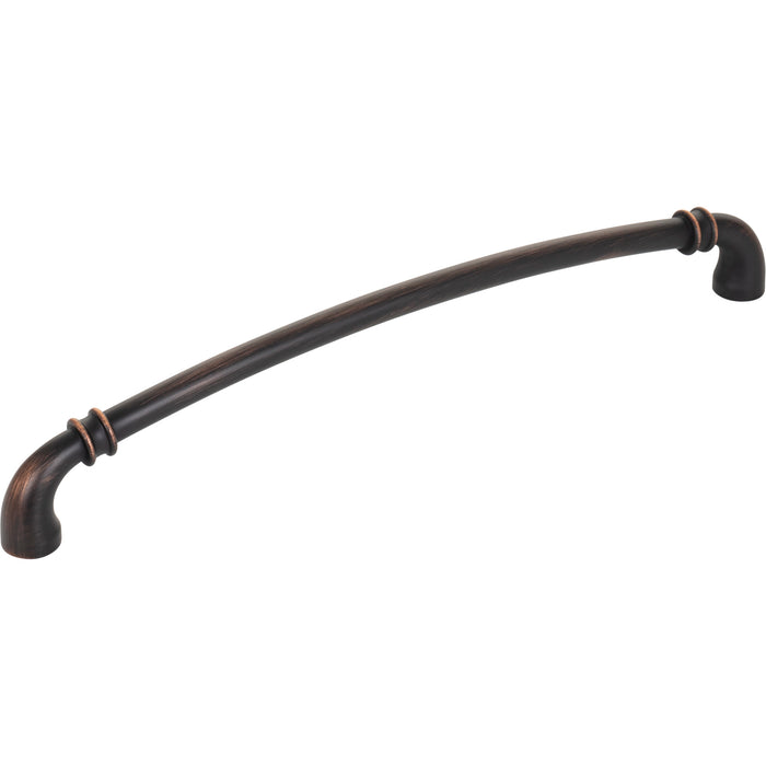 Jeffrey Alexander 445-224DBAC Marie 224 mm Center-to-Center Bar Pull Brushed Oil Rubbed Bronze