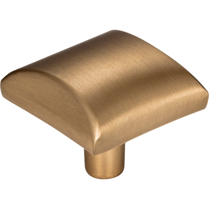 Elements 525SBZ Glendale 1-1/8" Length Square Knob Satin Bronze