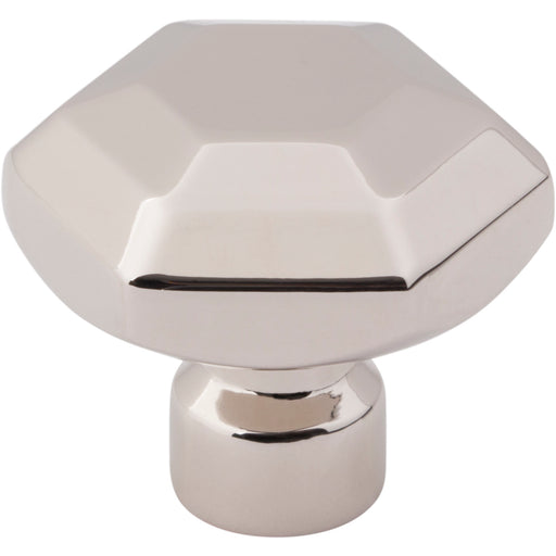 Top Knobs TK3200PN Dustin 1 1/4" Length Geometric Knob Polished Nickel - KnobDepot