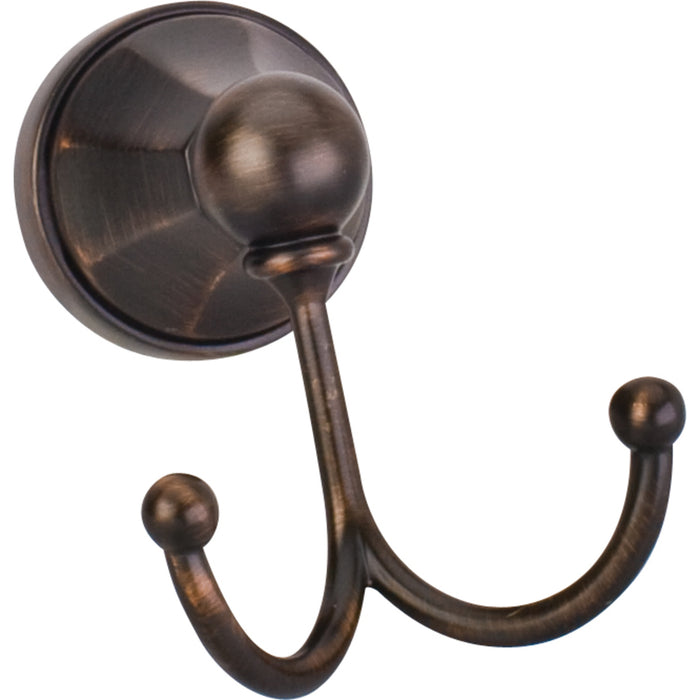 Elements BHE3-02DBAC-R Newbury Brushed Oil Rubbed Bronze Double Robe Hook - Retail Packaged Brushed Oil Rubbed Bronze
