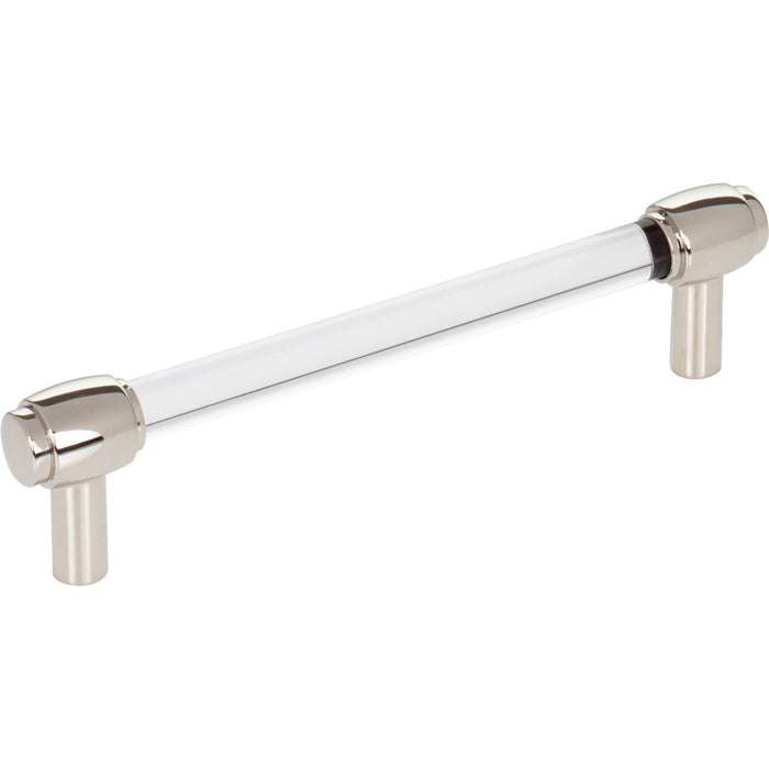 Jeffrey Alexander 775-128NI Carmen 128 mm Center-to-Center Bar Pull Polished Nickel
