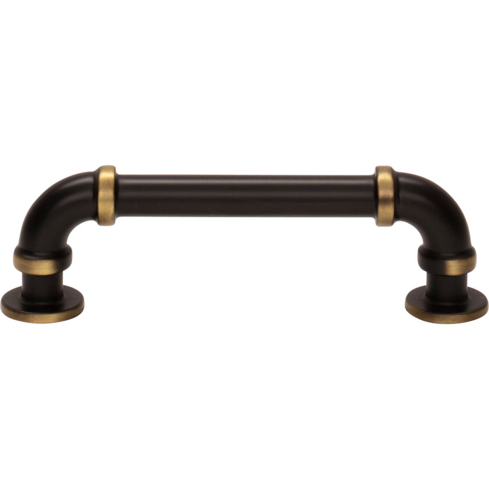 Atlas Homewares 432-CFB Steam Punk 3 3/4in Center to Center Bar Pull Cafe Bronze