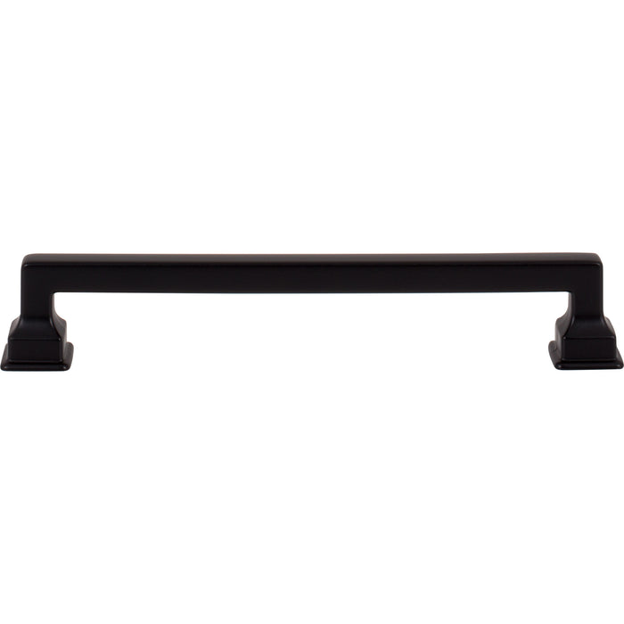 Atlas Homewares A624-BL Erika 6 5/16in Center to Center Bar Pull Matte Black
