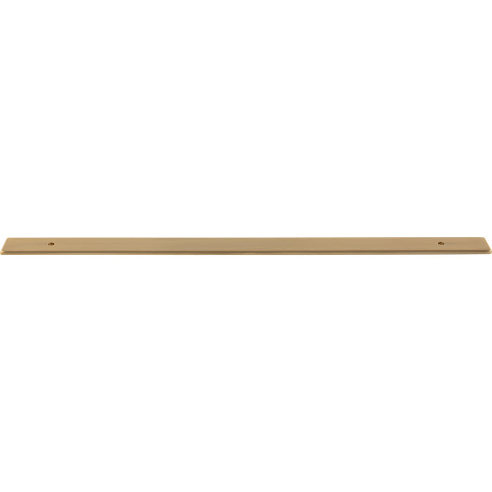 Top Knobs TK3286HB Radcliffe 12" Center to Center Pull Backplate Honey Bronze - KnobDepot