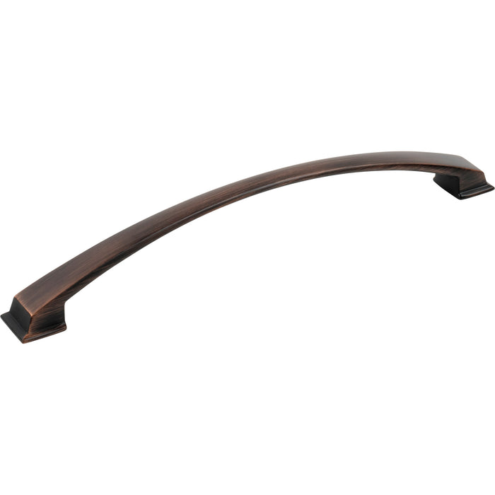 Jeffrey Alexander 944-224DBAC Roman 224 mm Center-to-Center Arch Pull Brushed Oil Rubbed Bronze