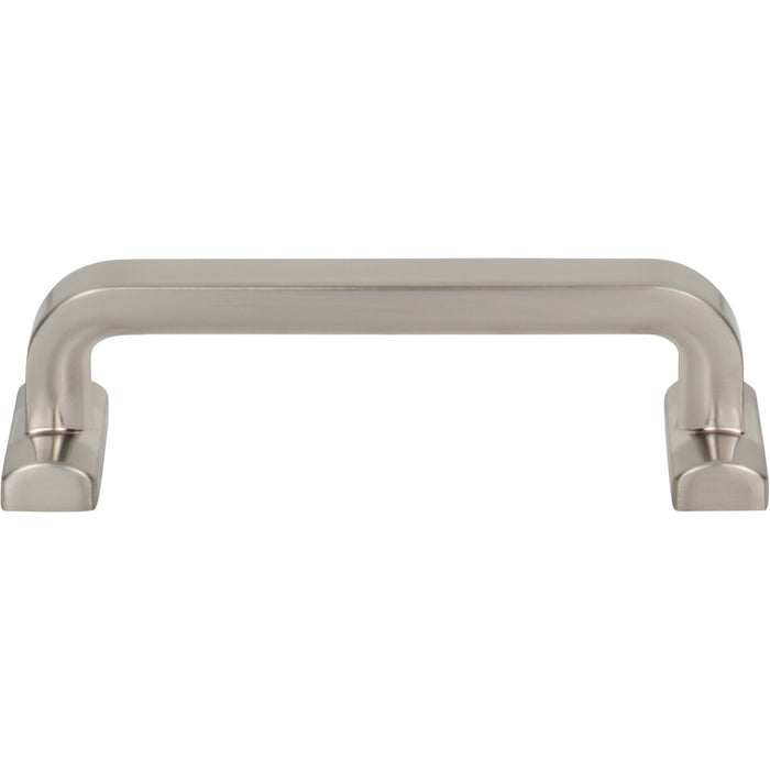 Top Knobs TK3162BSN Harrison 3 3/4" Center to Center Bar Pull Brushed Satin Nickel - KnobDepot