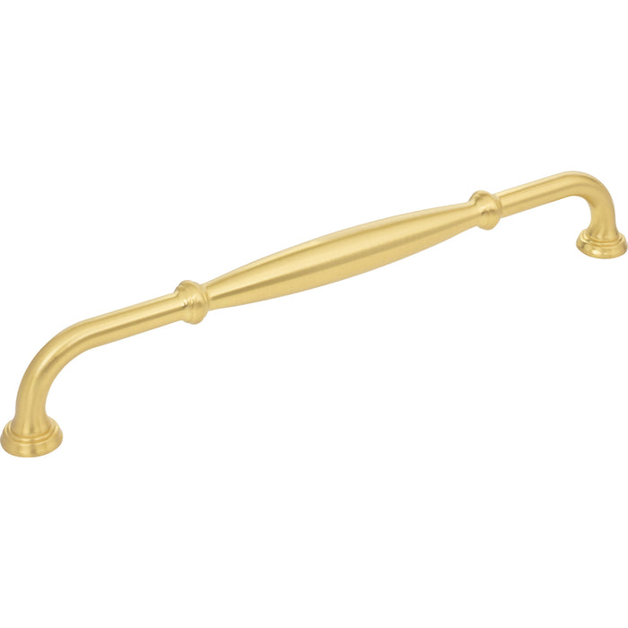Jeffrey Alexander 658-12BG Tiffany 12" Center-to-Center Appliance Pull Brushed Gold