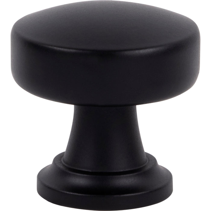 Atlas Homewares 325-BL Browning 1 1/4in Diameter Round Knob Matte Black