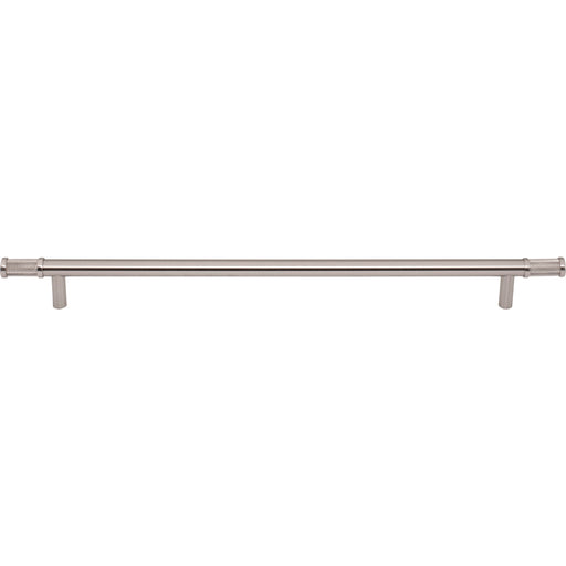 Top Knobs TK3237BSN Burnham 12" Center to Center Bar Pull Brushed Satin Nickel - KnobDepot