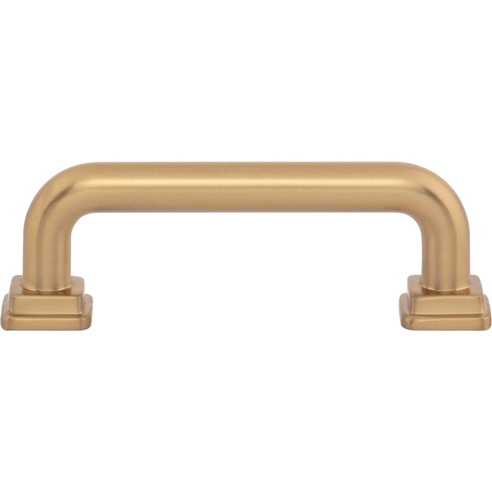 Atlas Homewares A6022-WB Kimberton 3in Center to Center Bar Pull Warm Brass