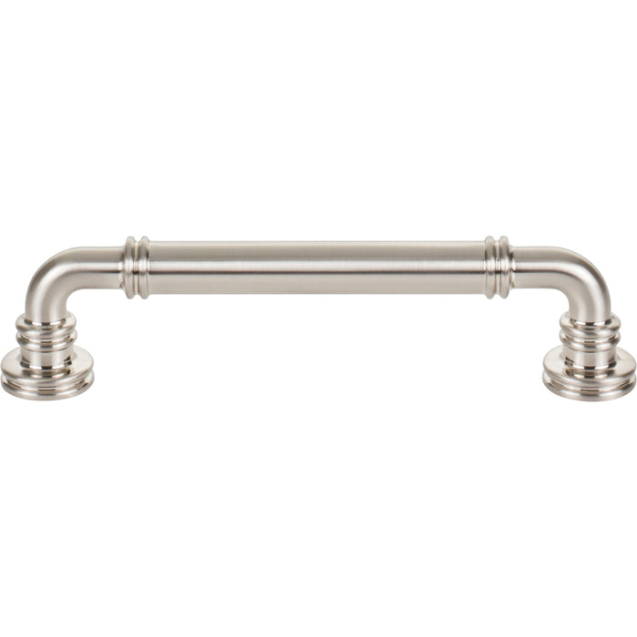 Top Knobs TK3142BSN Cranford 5 1/16" Center to Center Bar Pull Brushed Satin Nickel - KnobDepot