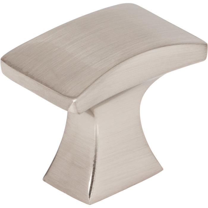 Jeffrey Alexander 767SN Philip 1-1/4" Length Rectangle Knob Satin Nickel