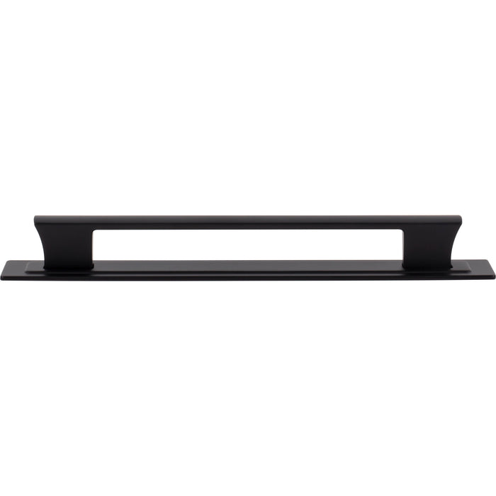 Atlas Homewares A6005-BL Zander 7 9/16in Center to Center Bar Pull Matte Black