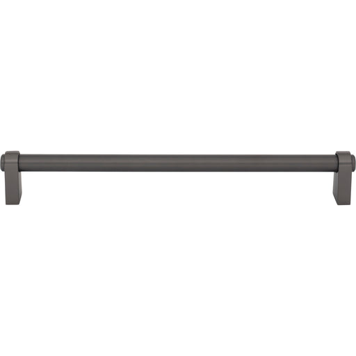 Top Knobs TK3214AG Lawrence 8 13/16" Center to Center Bar Pull Ash Gray - KnobDepot