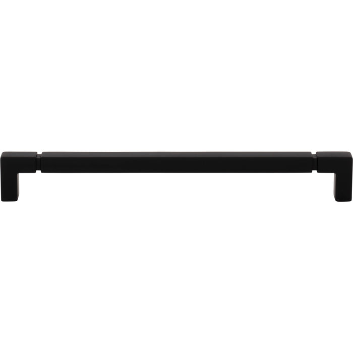 Top Knobs TK3225BLK Langston 8 13/16" Center to Center Bar Pull Flat Black - KnobDepot