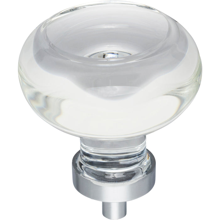 Jeffrey Alexander G120L-PC Harlow 1-3/4" Diameter Mushroom Knob Polished Chrome