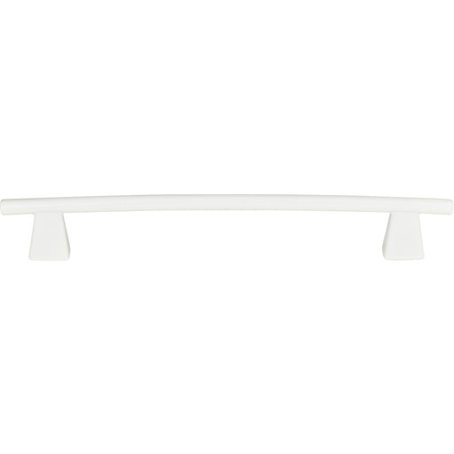 Atlas Homewares 308-WG Fulcrum 6 5/16in (160mm) Center to Center Arch Pull High White Gloss - KnobDepot