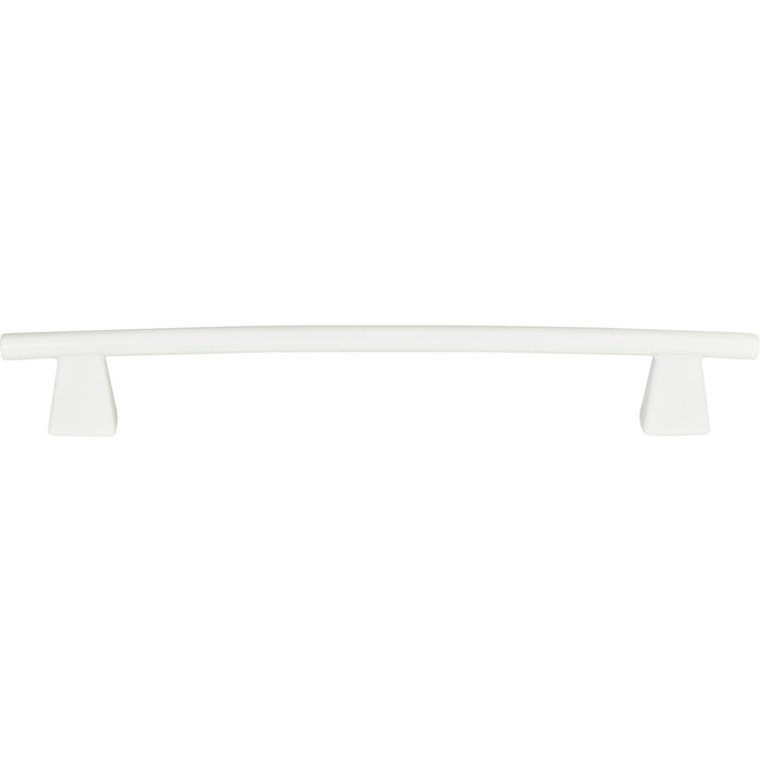 Atlas Homewares 308-WG Fulcrum 6 5/16in (160mm) Center to Center Arch Pull High White Gloss - KnobDepot