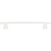 Atlas Homewares 308-WG Fulcrum 6 5/16in (160mm) Center to Center Arch Pull High White Gloss - KnobDepot