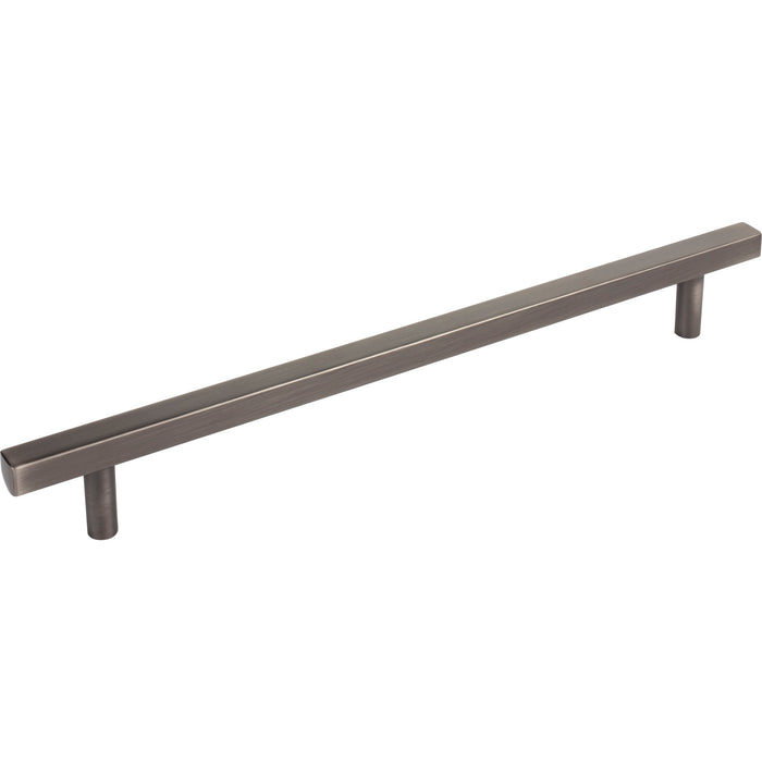 Jeffrey Alexander 845-12BNBDL Dominique 12" Center-to-Center Appliance Pull Brushed Pewter