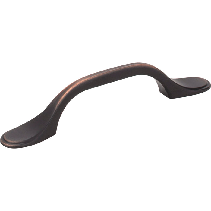 Elements 254-3DBAC Kenner 3" Center-to-Center Bar Pull Brushed Oil Rubbed Bronze