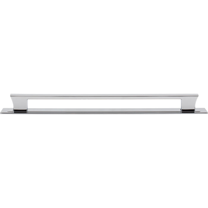 Atlas Homewares A6007-CH Zander 12in Center to Center Bar Pull Polished Chrome