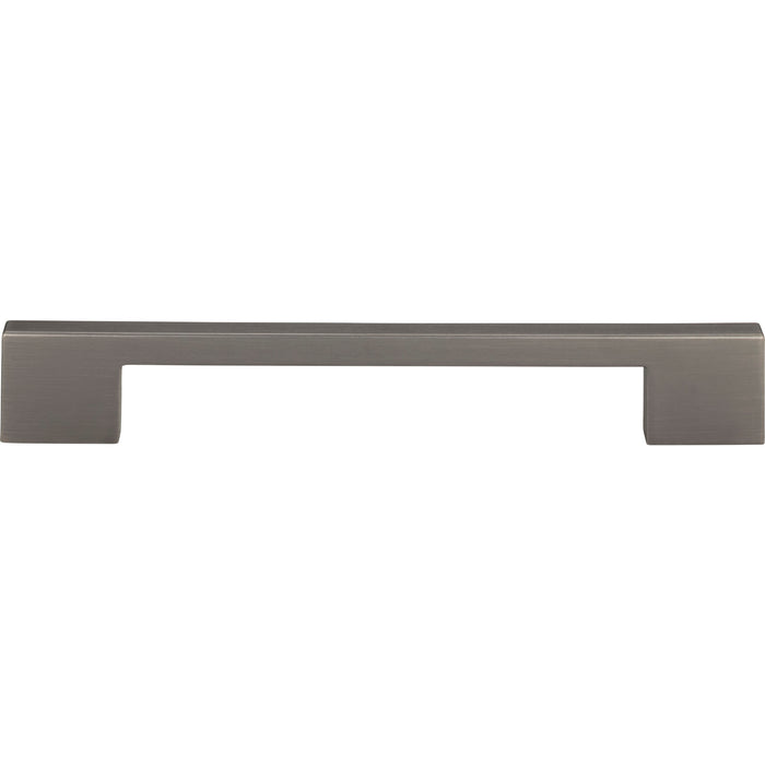 Atlas Homewares A826-SL Thin Square 7 9/16in Center to Center Bar Pull Slate