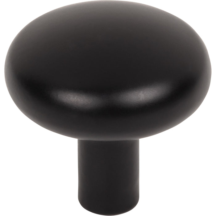 Jeffrey Alexander 329MB Loxley 1-1/4" Diameter Mushroom Knob Matte Black