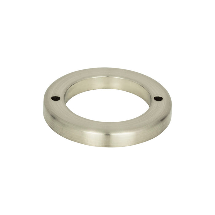 Atlas Homewares 389-BN Tableau Round 1 13/16in Center to Center Pull Backplate Brushed Nickel