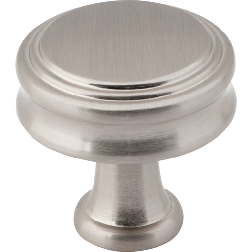 Top Knobs TK3190BSN Coddington 1 1/4" Length Round Knob Brushed Satin Nickel - KnobDepot