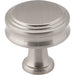 Top Knobs TK3190BSN Coddington 1 1/4" Length Round Knob Brushed Satin Nickel - KnobDepot