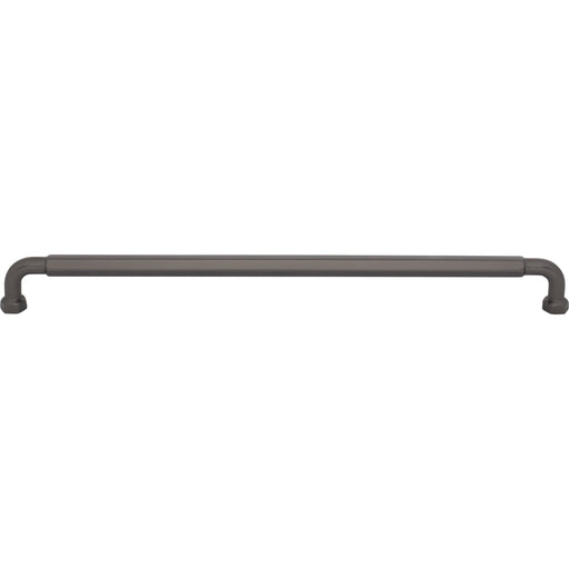 Top Knobs TK3206AG Dustin 12" Center to Center Bar Pull Ash Gray - KnobDepot