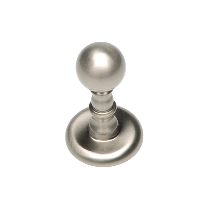 Atlas Homewares EMMSH-BRN Emma 2 1/16in (52mm) Bath Hooks Brushed Nickel - KnobDepot