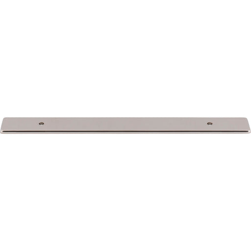 Top Knobs TK3283PN Radcliffe 6 5/16" Center to Center Pull Backplate Polished Nickel - KnobDepot