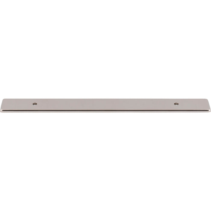 Top Knobs TK3283PN Radcliffe 6 5/16" Center to Center Pull Backplate Polished Nickel - KnobDepot