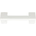 Atlas Homewares A846-WG U Turn 2 1/2in (64mm) Center to Center Bar Pull High White Gloss - KnobDepot