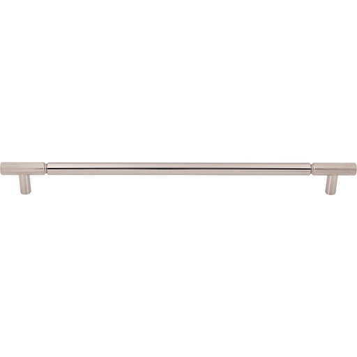 Top Knobs TK3247PN Prestwick 18" Center to Center Bar Pull Polished Nickel - KnobDepot