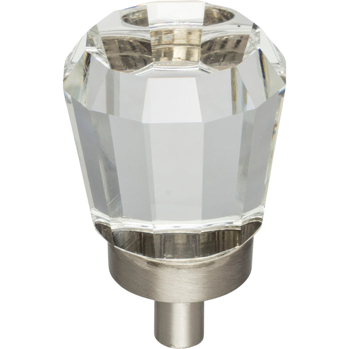 Jeffrey Alexander G150SN Harlow 1" Length Geometric Knob Satin Nickel