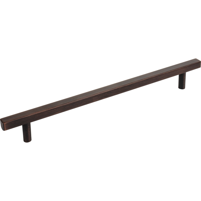 Jeffrey Alexander 845-12DBAC Dominique 12" Center-to-Center Appliance Pull Brushed Oil Rubbed Bronze
