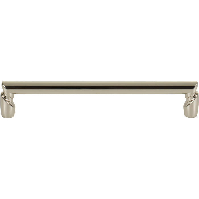 Top Knobs TK3134PN Florham 6 5/16" Center to Center Bar Pull Polished Nickel - KnobDepot