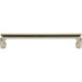 Top Knobs TK3134PN Florham 6 5/16" Center to Center Bar Pull Polished Nickel - KnobDepot