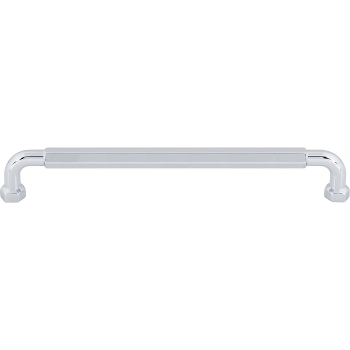 Top Knobs TK3204PC Dustin 7 9/16" Center to Center Bar Pull Polished Chrome - KnobDepot