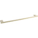 Atlas Homewares PATB600-FG Parker Single 23 5/8in (600mm) Wall Mounted Towel Bar French Gold - KnobDepot
