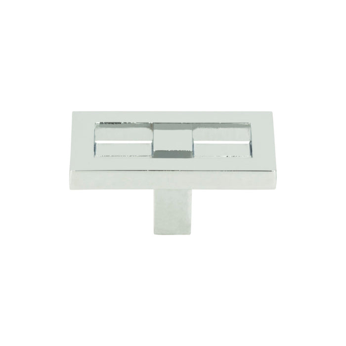 Atlas Homewares 261-CH Nobu 1 3/4in Length Rectangle Knob Polished Chrome