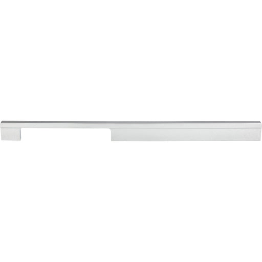 Atlas Homewares A886-CH Off Center 12 5/8in (321mm) Center to Center Bar Pull Polished Chrome - KnobDepot