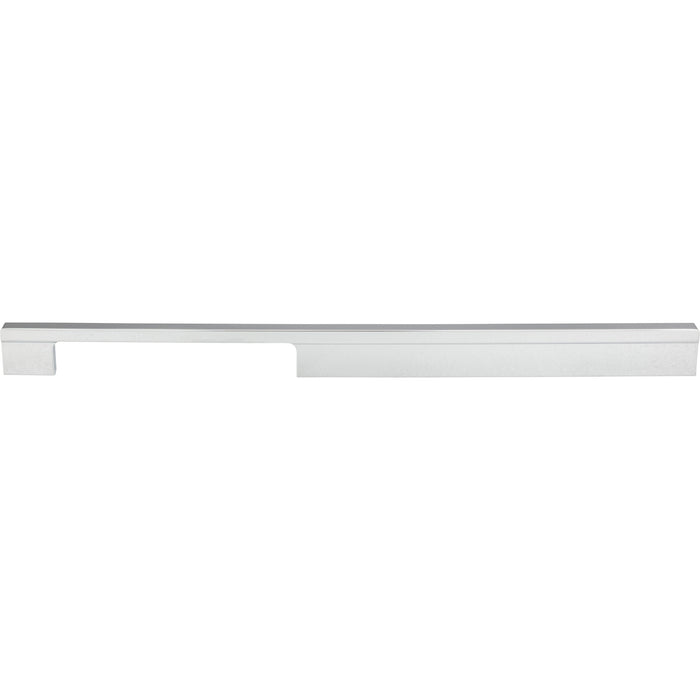 Atlas Homewares A886-CH Off Center 12 5/8in (321mm) Center to Center Bar Pull Polished Chrome - KnobDepot