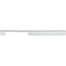Atlas Homewares A886-CH Off Center 12 5/8in (321mm) Center to Center Bar Pull Polished Chrome - KnobDepot